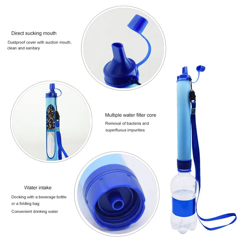 Portable Water Purifier Filter Straw