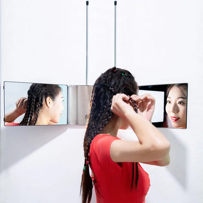 3 Way Adjustable  Self Hairdressing Mirror