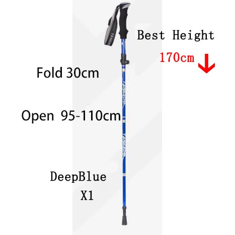 5-Section Outdoor Fold Trekking Pole