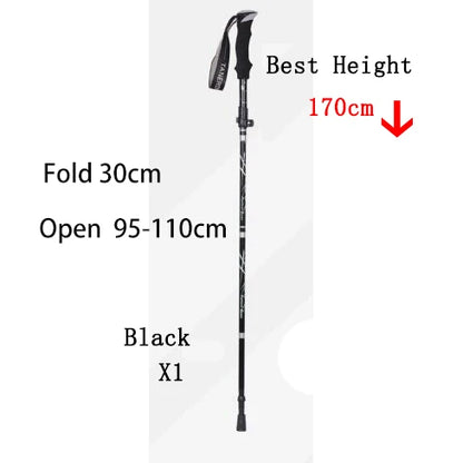 5-Section Outdoor Fold Trekking Pole