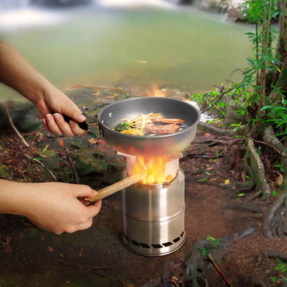 Portable Wood Burning Camping Stove