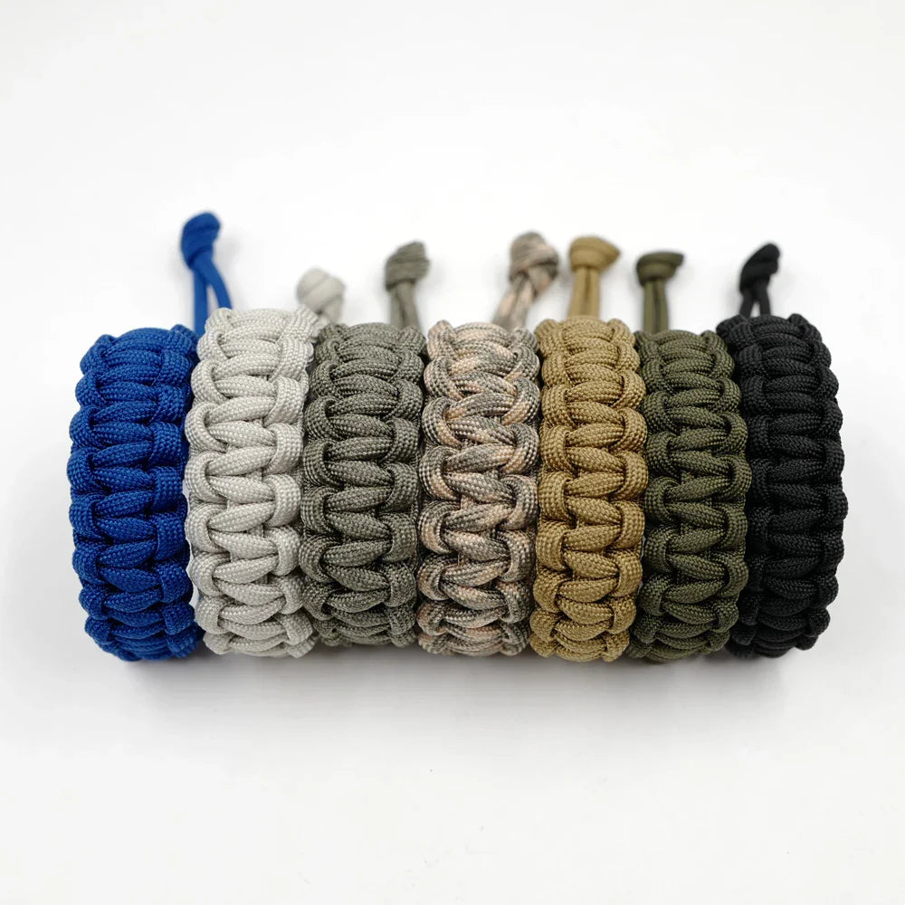 Adjustable Survival Paracord Bracelet