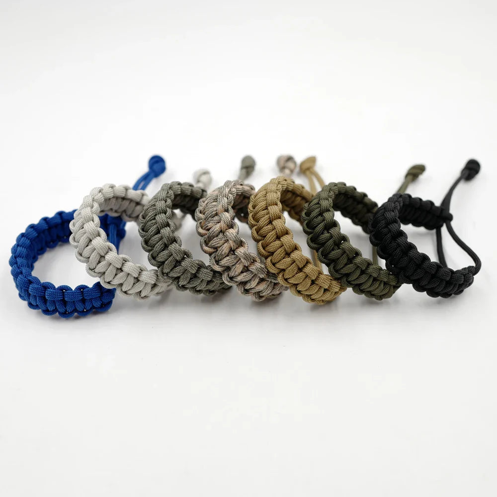 Adjustable Survival Paracord Bracelet