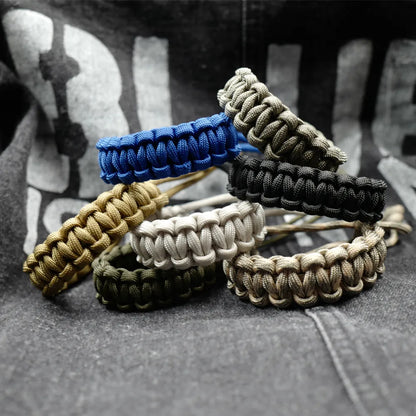 Adjustable Survival Paracord Bracelet