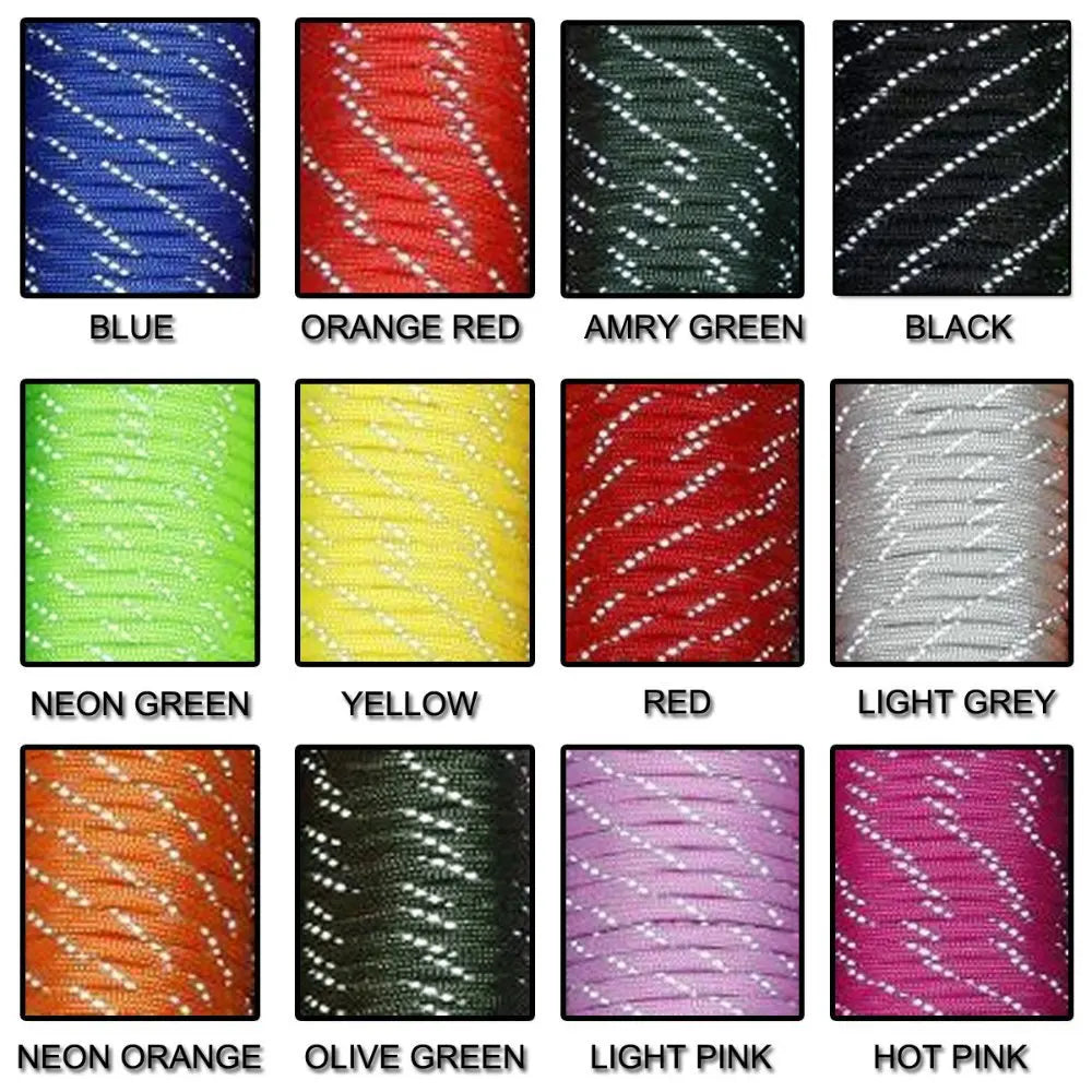 Reflective Parachute Cord Paracord