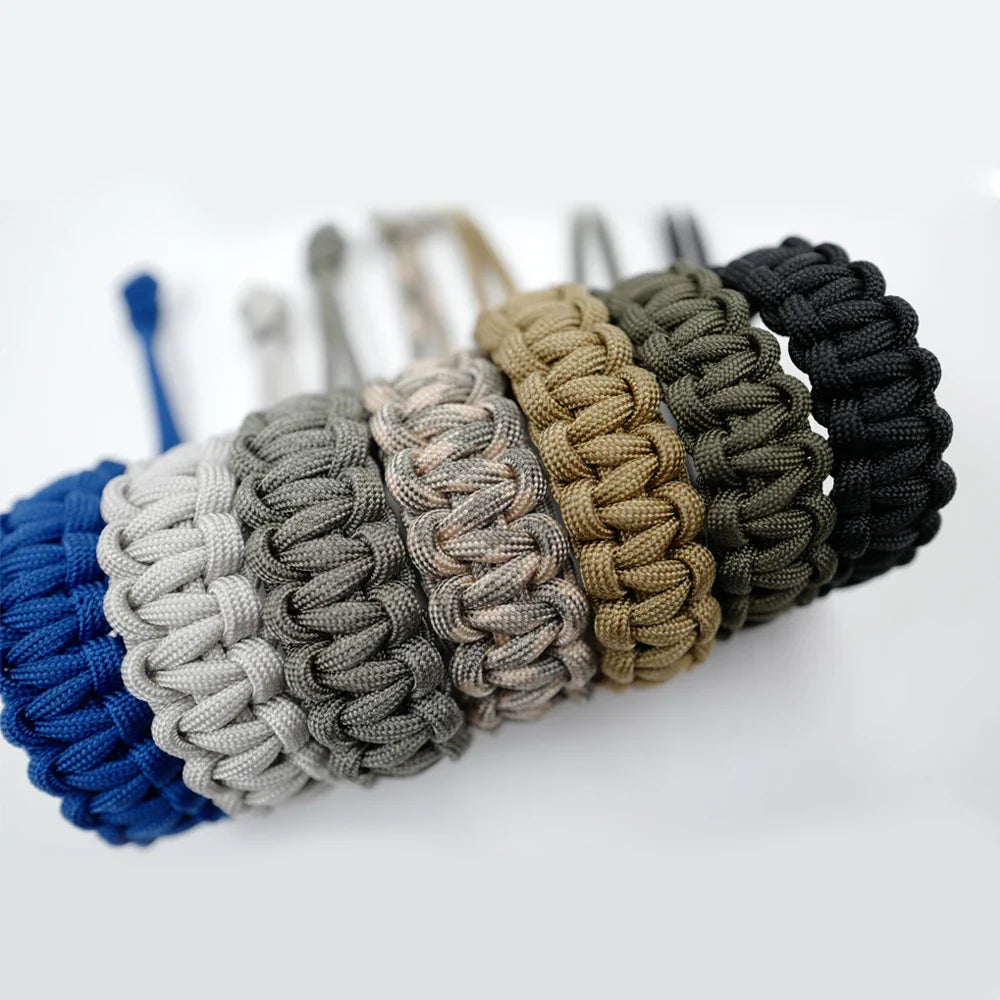 Adjustable Survival Paracord Bracelet