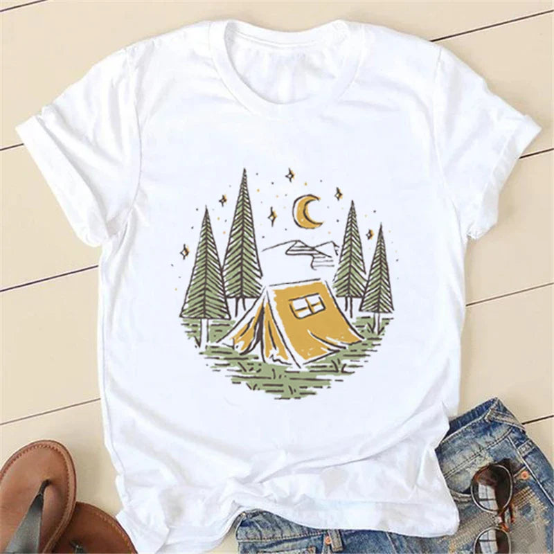 Fashion Casual Women's Camp Shirt