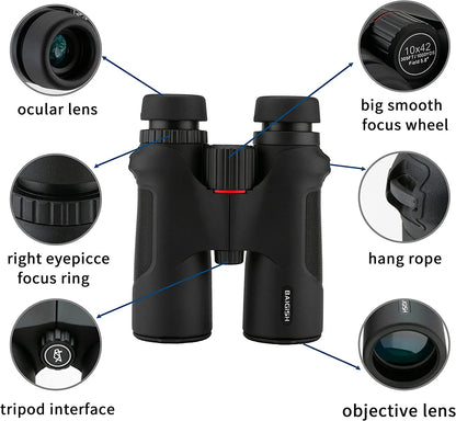 10x42 Professional Binoculars