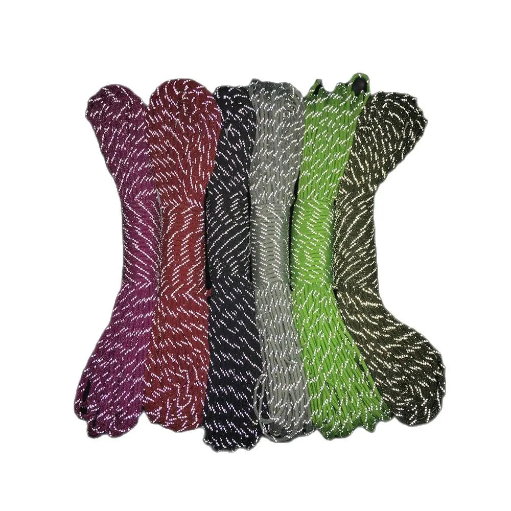 Reflective Parachute Cord Paracord – VANLIFEFORU