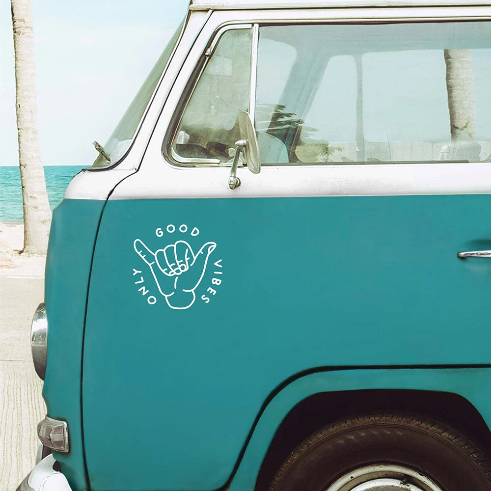 Only Good Vibes Camper Car Stickers