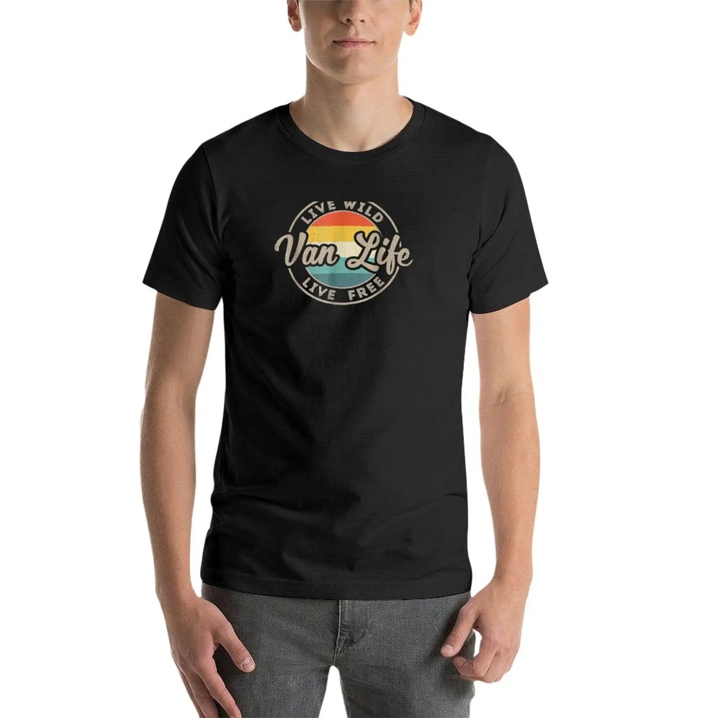 Van Life Nomads Retro Vintage T-Shirt