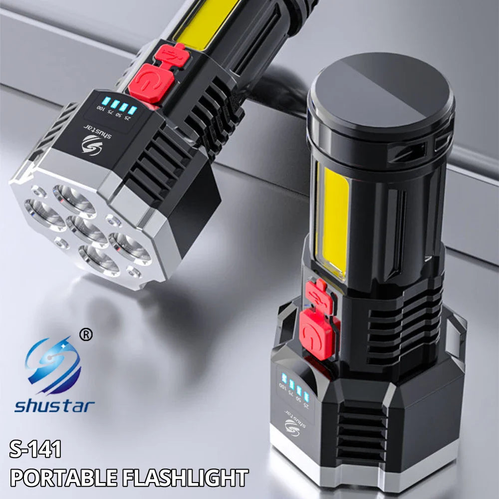 Outdoor  COB Side LED Flashlight