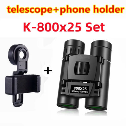 50000m Zoom Telescope Professional BAK4 HD Binoculars