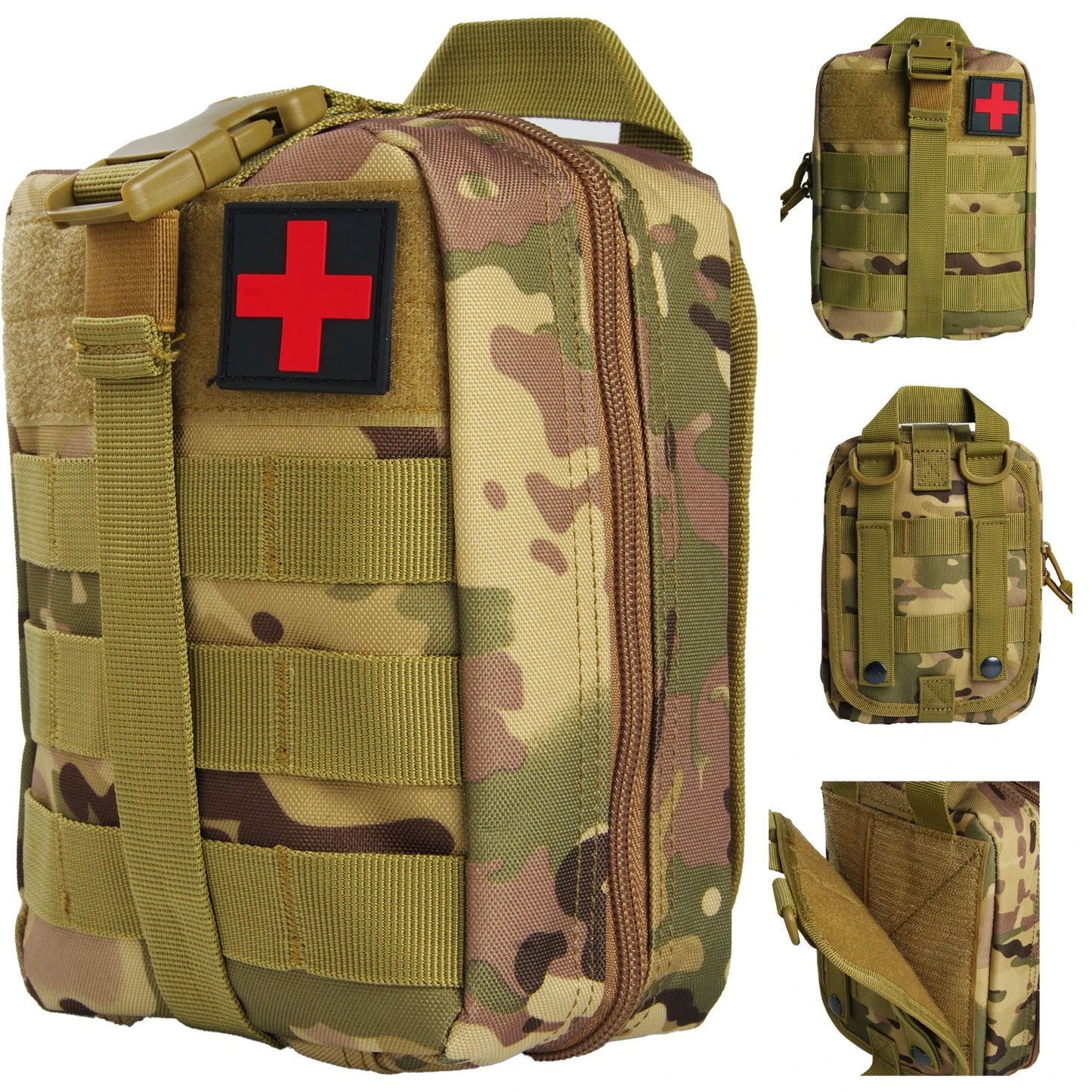 Outdoor Survival Gear MOLLE Bag First Aid Kit