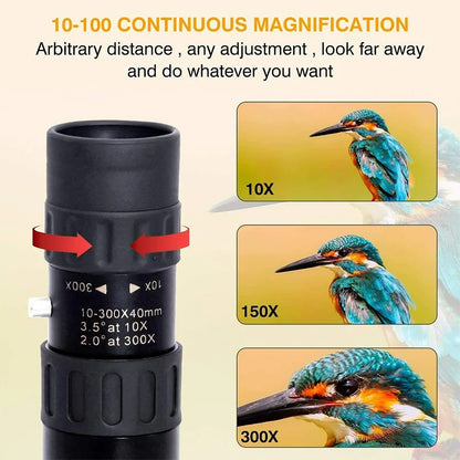 Portable Long Range HD Spyglass Monocular Telescope