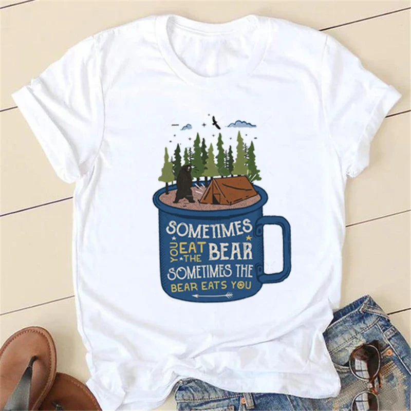 Fashion Casual Women's Camp Shirt