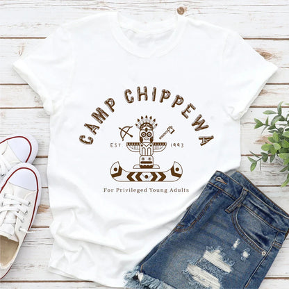 Casual Summer Women's Happy Camper T-Shirt