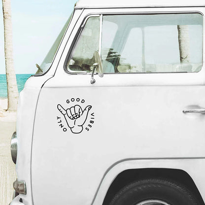 Only Good Vibes Camper Car Stickers