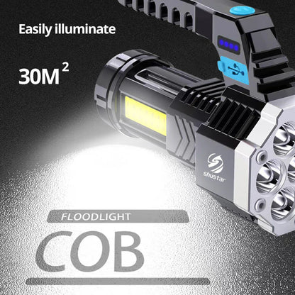 Outdoor  COB Side LED Flashlight