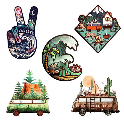 Vanlife Car Stickers