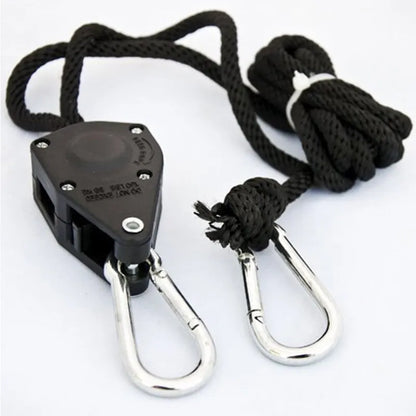 Adjustable Lanyard Hanging Pulley Hook