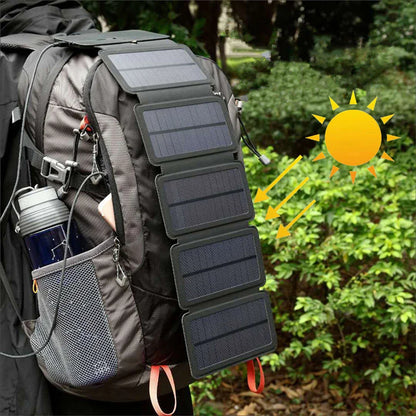 Folding Outdoor Solar Panel Charger