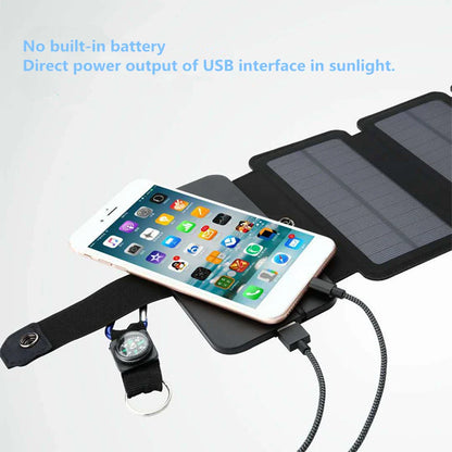 Folding Outdoor Solar Panel Charger