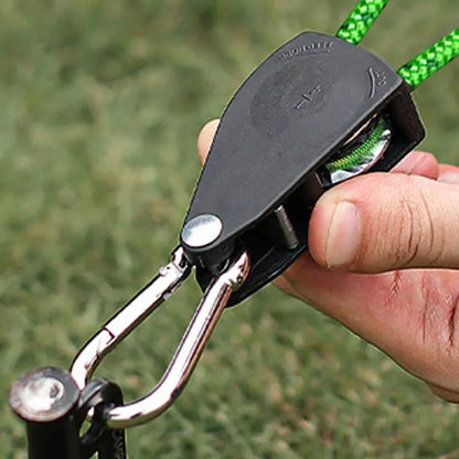 Adjustable Lanyard Hanging Pulley Hook